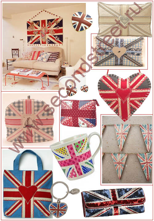 одежда и сумки с флагом битании соединенного королевства англии